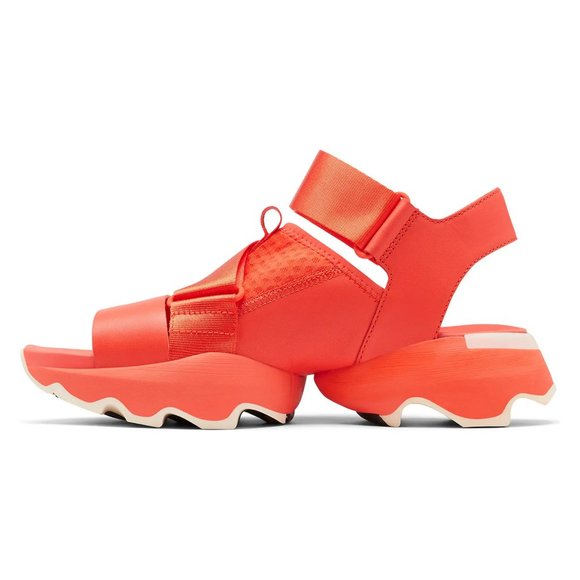 NEW Sorel Women's Size 8 Kinetic Impact Sandal Signal Red - Picture 5 of 6